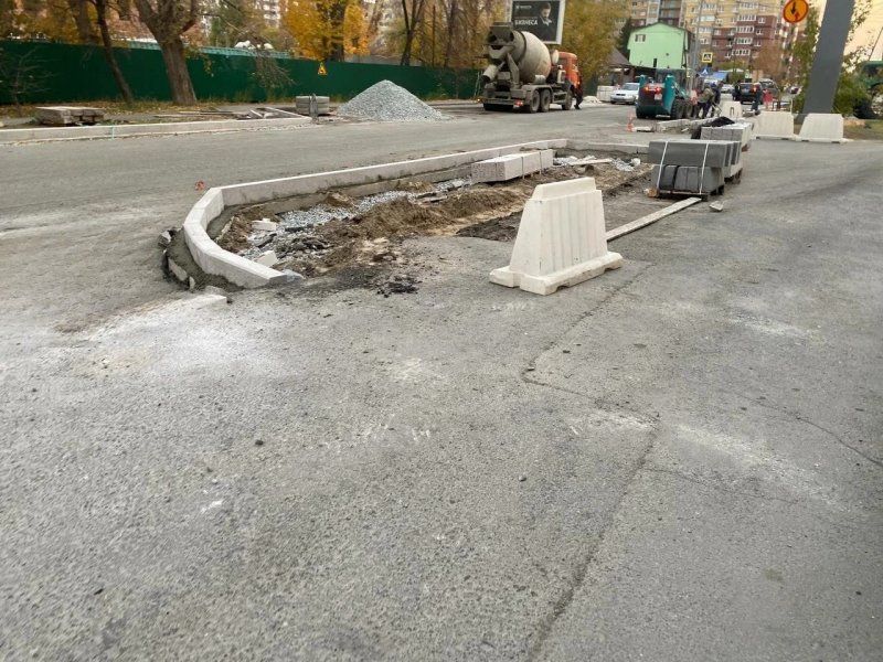 Бетон под бордюры в Туле